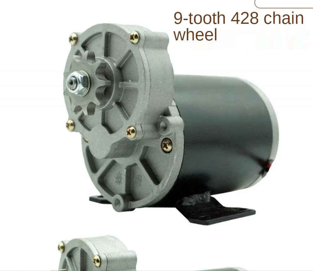 

12V/24V 500W DC Motor Fried Chestnut Peanut Dried Fruit 200 rpm High Torque Fertilizing Motor