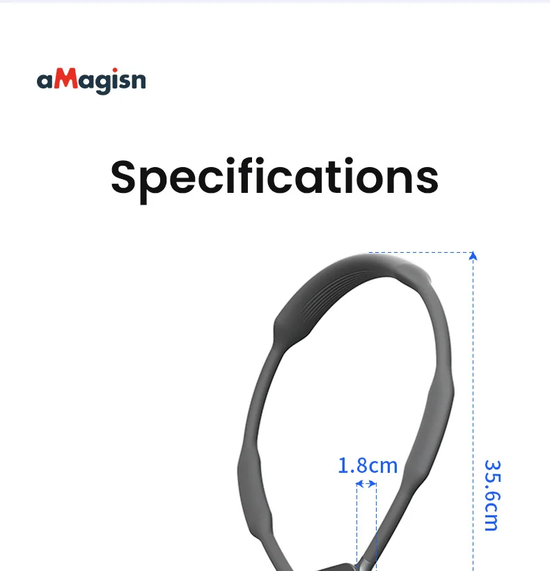 aMagisn Unsichtbare Magnetische Nackenhalterung POV-Halter für Gopro 13 12 11 DJI Action 6 5 Pocket 4 4P Insta360 AcePro Luna Ultra X5 X6 – Detail 25