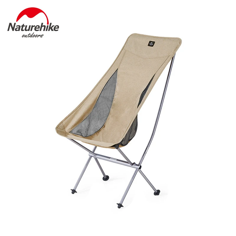 

Naturehike Portable Ultralight Camping Chair Outdoor Folding Fishing Chair Aluminum alloy Beach Picnic Chair NH18Y060-Z