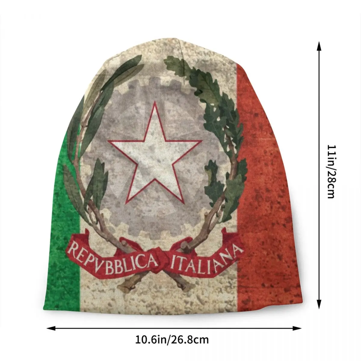 Flag Of Italy Skullies Beanies Caps Fashion Winter Warm Men Women Knitted Hat Adult Unisex Italian Patriotic Gift Bonnet Hats