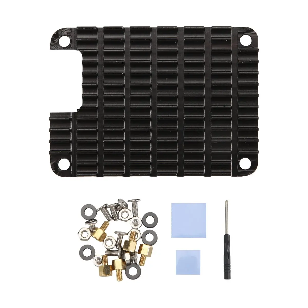 ImprovedCM4 Dedicated Aluminum Heatsink for Raspberry Pi Compute Module 4 with Thermal Pads Passive Cooling for CM4 Board