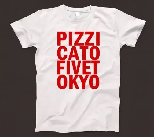 Pizzicato Five T Shirt 566 Retro White