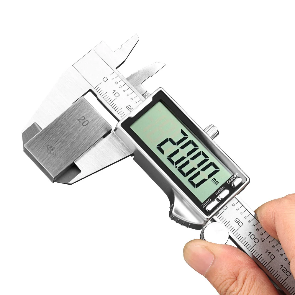 

Electronic digital vernier caliper high precision industrial grade metal stainless steel
