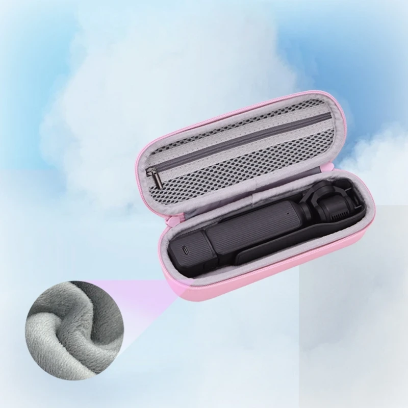 Funda protectora densidad para cámara POCKET 3, bolsa PU resistente a golpes y salpicaduras con correa para asa K1KF