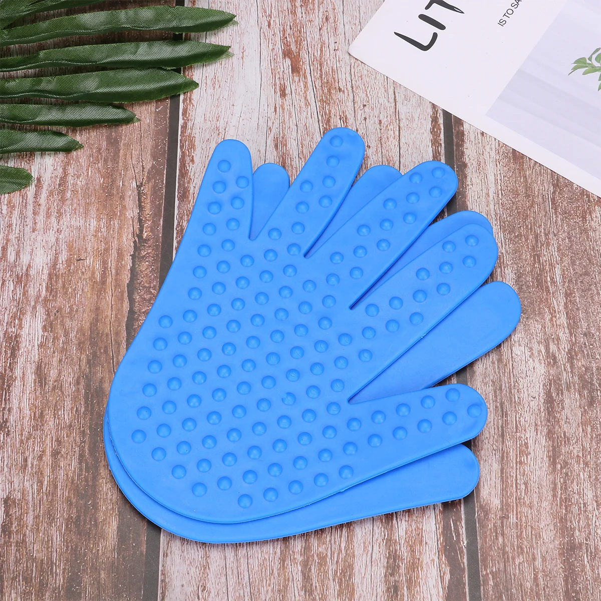 

1Pair Bright Colored Handprint Pacthes Massage Point Sheets Coordination Training Prop Educational Supplies Improve Hand Eye