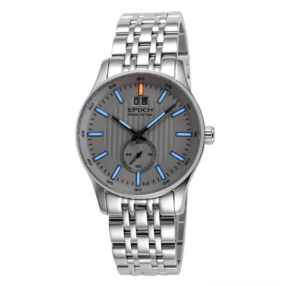 EPOCH -  . EPOCH Men Quartz Watch 40mm Fashion Wristwatch Luminous 10ATM