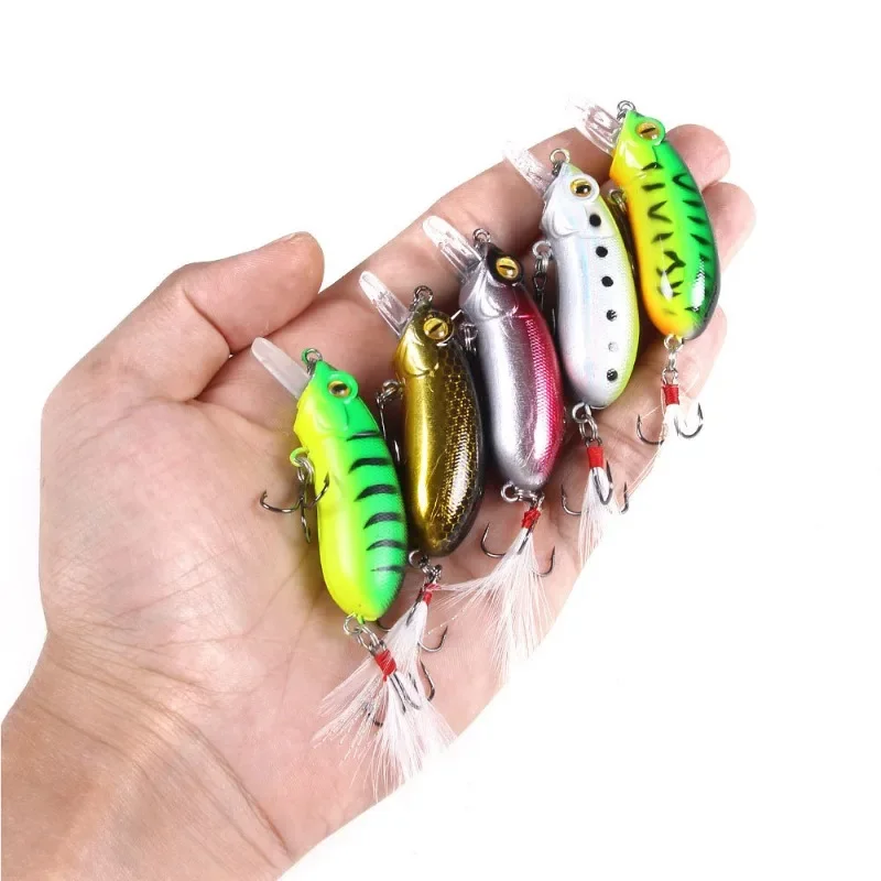 Hot rock bait Long Tongue Luya bait Bait Bait Rock little fat bait best fishing equipment Good fishing helper