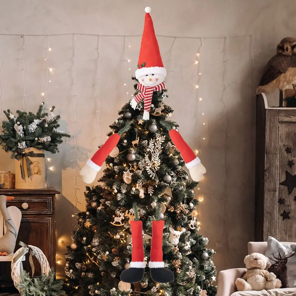 

3D Christmas Decoration Supplies Cute Creative Hugging Tree Doll Pendant Hangings Three-dimensional DIY Decor Supplies Store