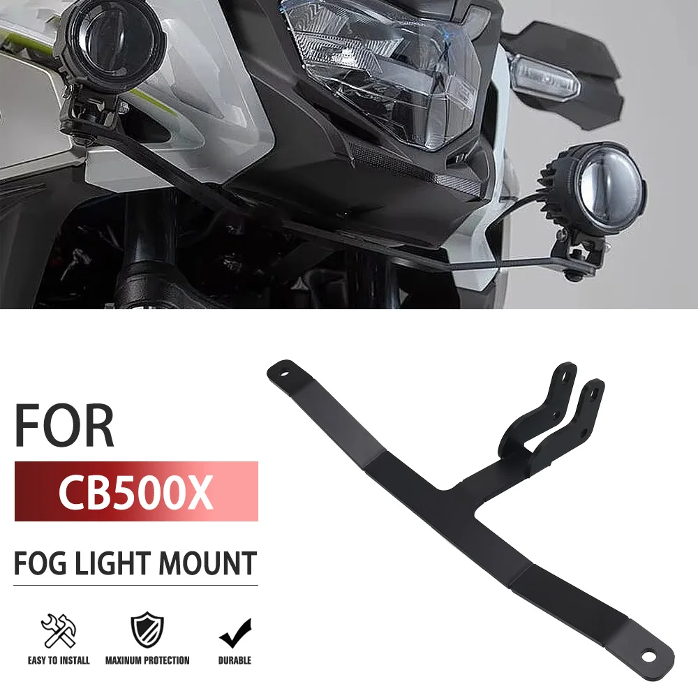 

Motorcycle Fog Lights Bracket Auxiliary Light Mount Parts For Honda CB500X 2018 2019 2020 2021 2022 2023 2024 CB 500X CB 500 X