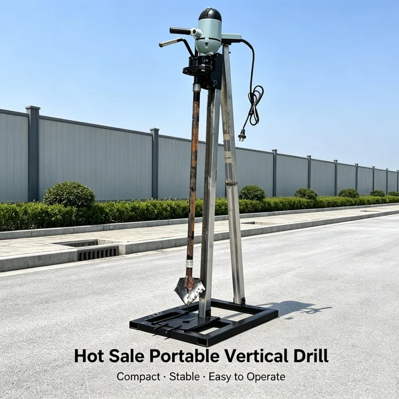 Customized Electric Handheld Well Drill Frame-Mounted Shallow Well Equipment Fast-Drilling Machine for Cross-Border
