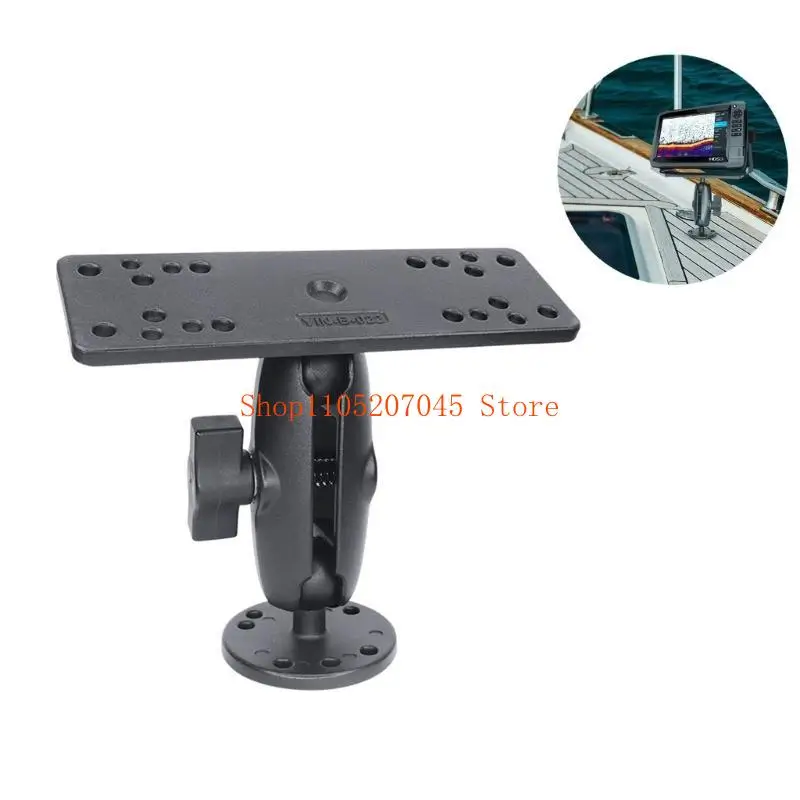 

37cd Fish Finder Bracket Heavy Duty Plastic Metal Universal Sonar Device Mount Fast Installation Corrosion Proof for Boats