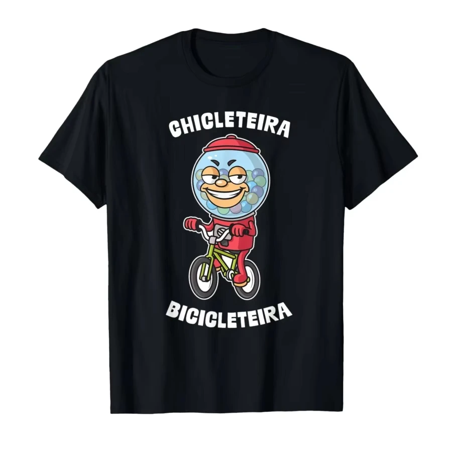 

Italian Brainrot Chicleteira Bicicleteira Meme T-shirt for Men Women Cotton T Shirts Short Sleeve Tops Family Matching Outfits
