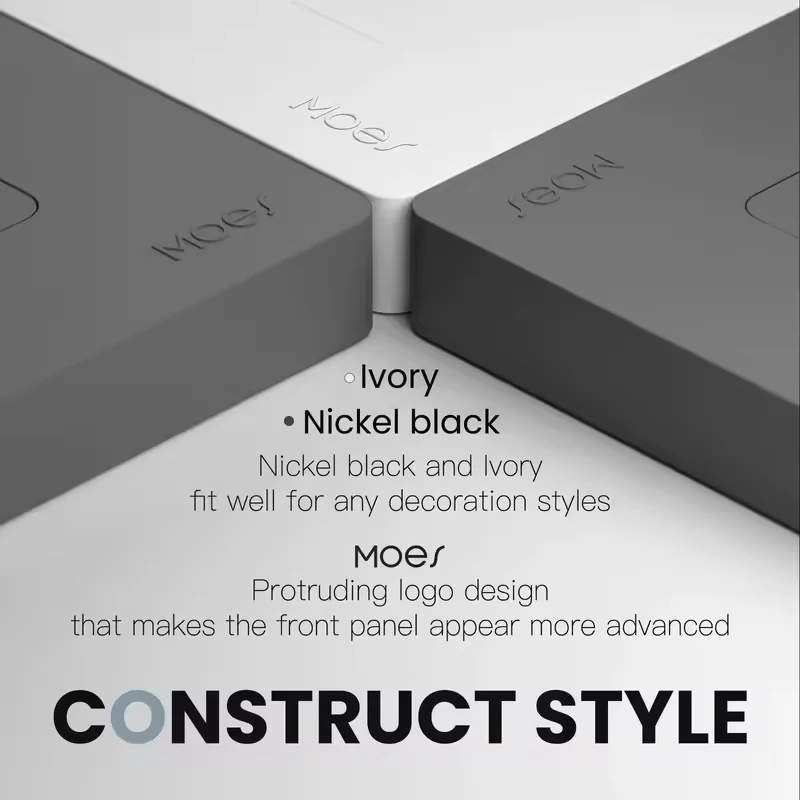 MOES New Star Ring Tuya Smart ZigBee3.0 Przełącznik przyciskowy/przełącznik sceny Smart Life APP Zdalne sterowanie Praca z Alexa Google