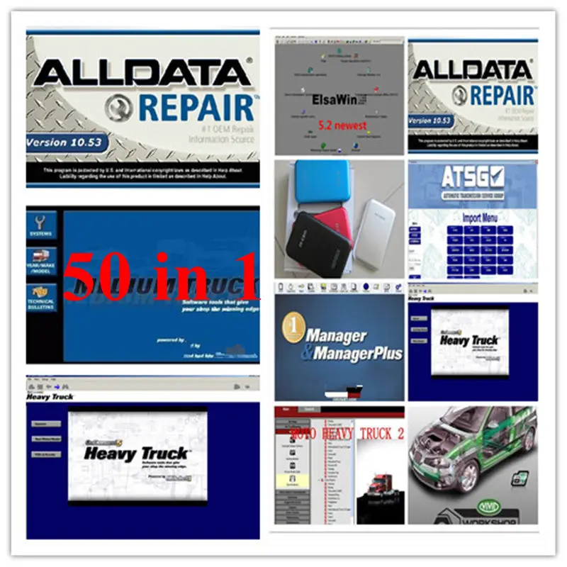 Newest Alldata Auto Repair software Online Support All data Mic Atsg Vivid Workshop 1TB HDD 3.0USB