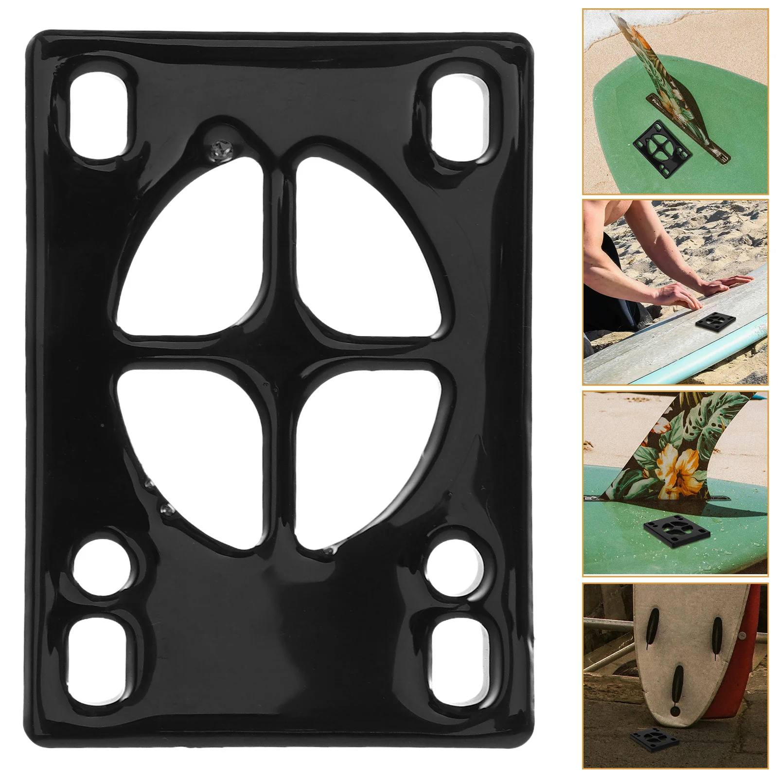 2 قطعة لوح التزلج امتصاص الصدمات وسادة قسط بولي PU التخميد الناهض تعزيز الاهتزاز الحد سهلة التركيب يناسب معظم 4-عجلة