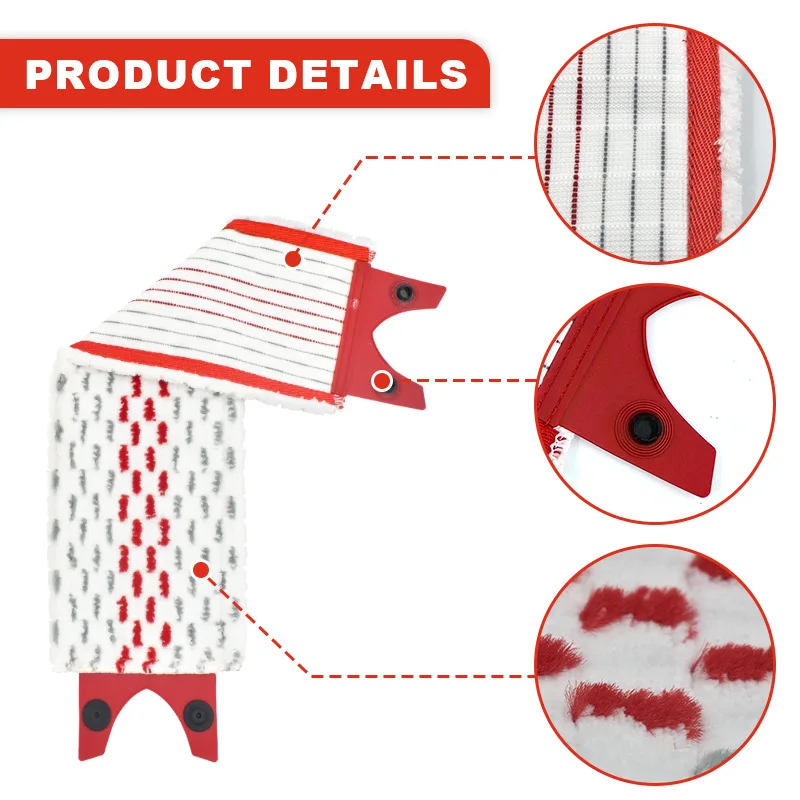 Reusable Flat Spin Mop Cloth For Vileda UltraMax XL Cleaning Replacement Quick Drying Machine Washable Microfiber Floor Mop Pad