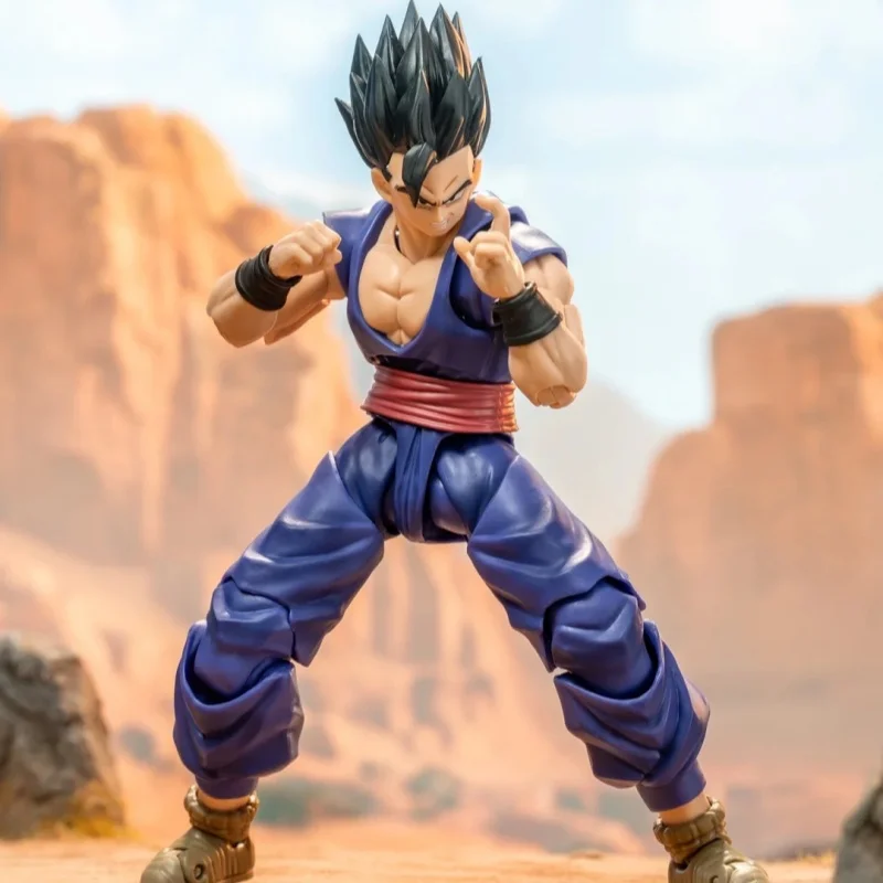 Dragon Ball Ct Toys Action Figure Shf Son Gohan Scholar Anime Figures Ultimate Gohan Super Hero Figures Ornament Christmas Gifts