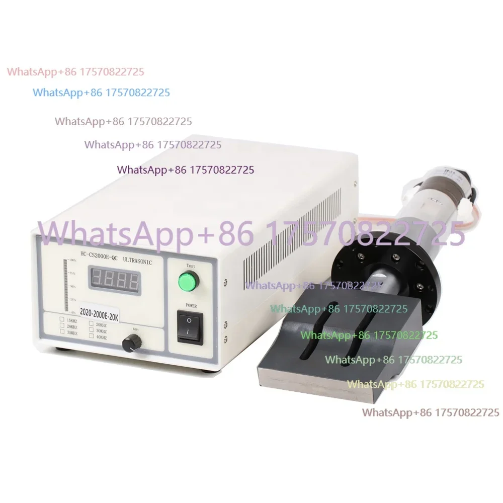 20khz 2000W Price Welding Transducer Machine Horn Power Ultrasonic Generator 20khz