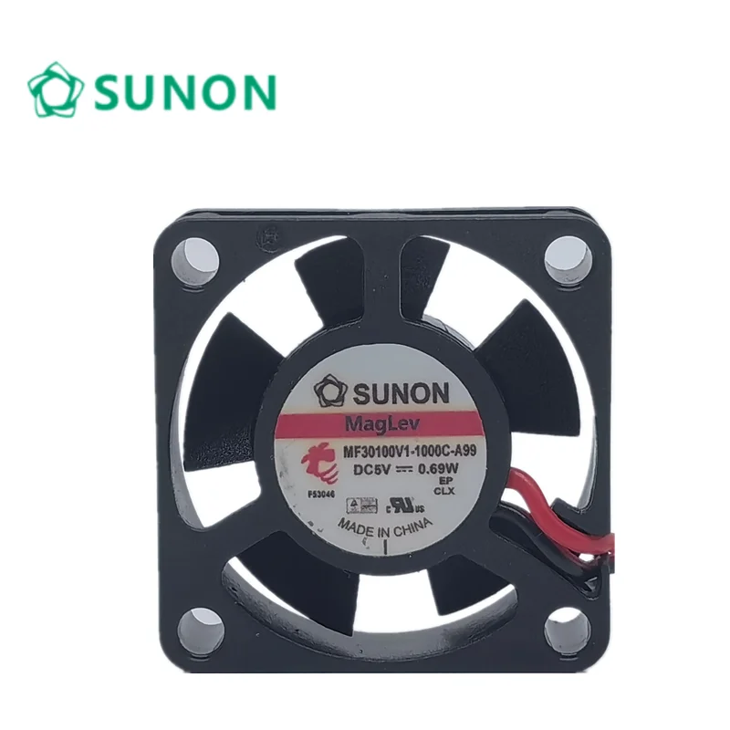 New for sunon MF30100V1-1000C-A99 3010 DC 5V 0.69w 3cm 30*30*10MM silent cooling fan