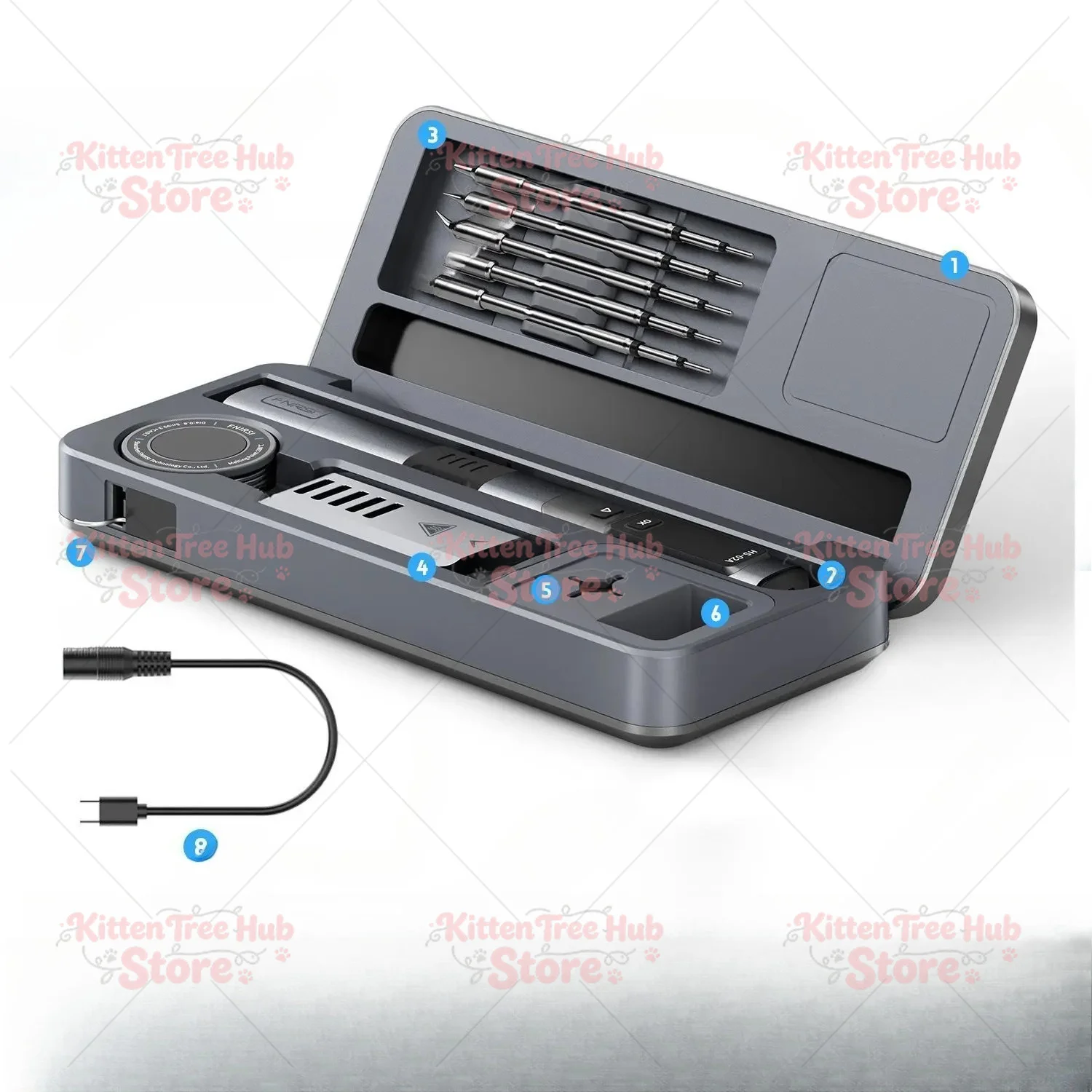 mobile workstation with storage box soldering iron kit