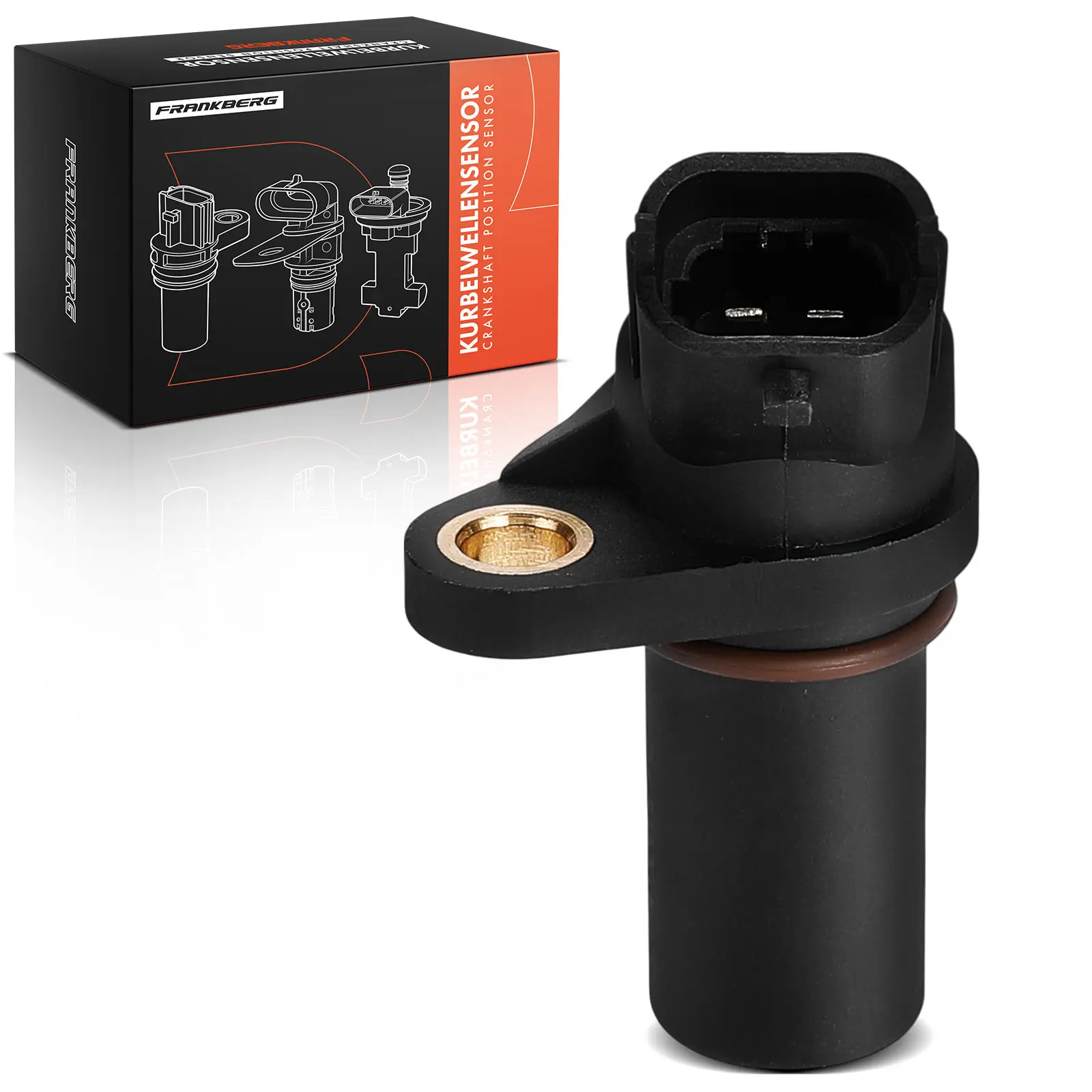 Frankberg 1x Krukas Sensor Pulssensor voor Opel Astra G CC T98 Corsa C X01 S07 Z02 6PU009121221 0261210151 MIU802138
