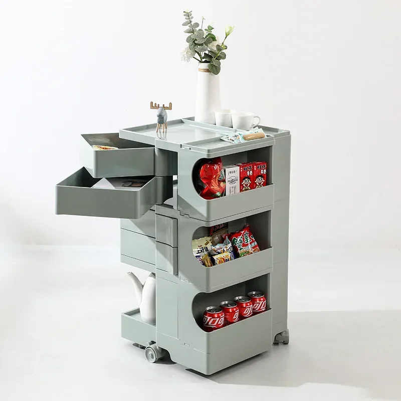 

Multifunctional rotatable bedside table