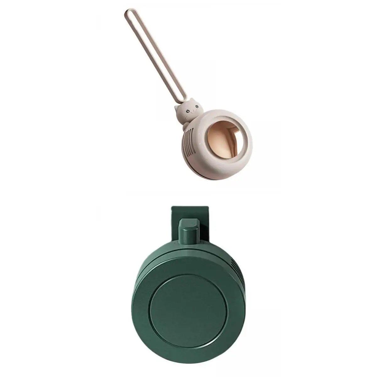 

Hands Free Portable Mini Fan Necklace Wearable 3 Speed Cooling Fan for Camping Hiking Walking Sports