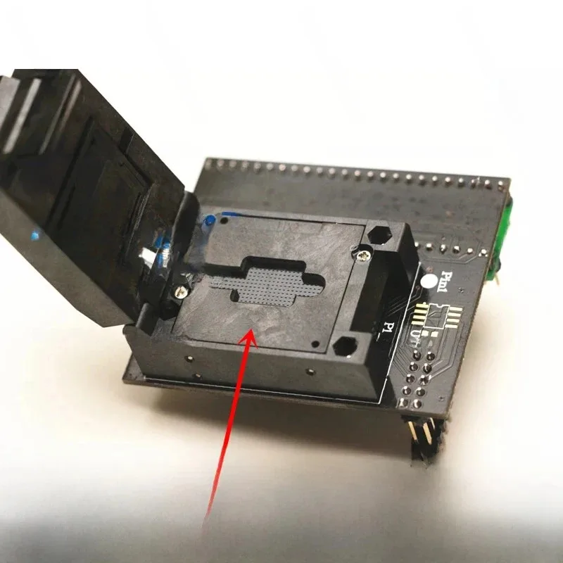 Адаптер-переходник BGA63 V2.0 NW267 для программатора RT809H (специальная версия)