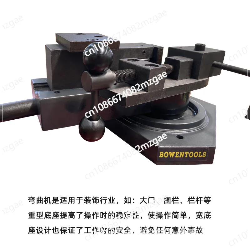 Industrial bending machine SBG-40 multifunctional bending machine Portable flat steel square steel round steel bending machine