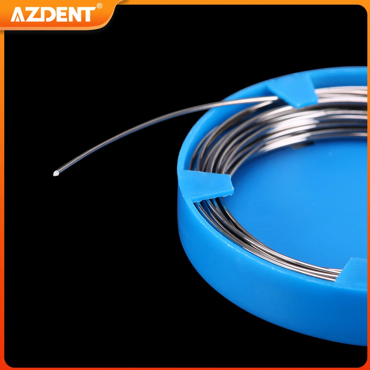 50g/Roll Dental Orthodontic Arch Wire AZDENT Stainless Steel Size 0.5/0.6/0.7/0.8/0.9/1.0mm Archwires Dentistry Tools