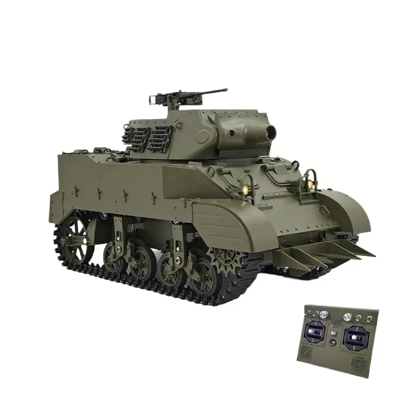 

M8 Self-Propelled Artillery Tank 1/16 Sound and Light Smoke Electric Remote Control Military Model Toy