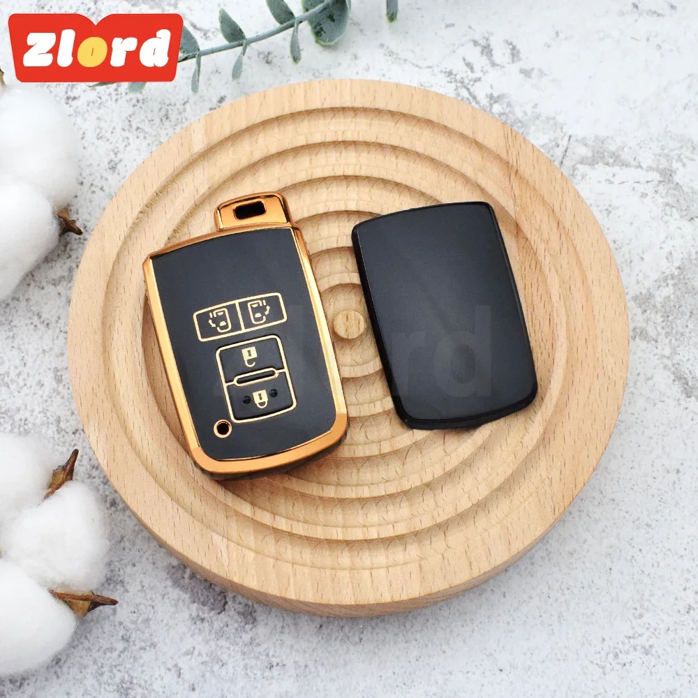 

Для Toyota Prius Plus Auris Avalon Verso Rav 4 Corolla 2013 Yaris Hybrid 4 кнопки чехол для автомобильного ключа из ТПУ с дистанционным управлением