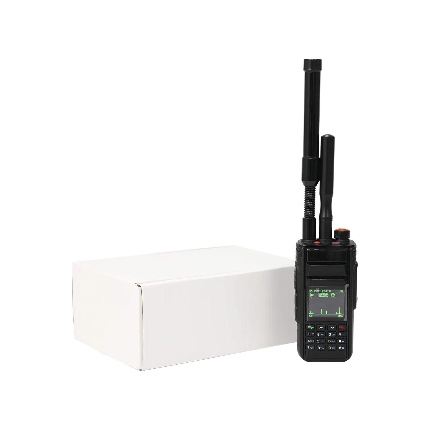 300M-6GHz Portable Detector Handheld Ultra-wide Full-Band Antenna Identify d ji FPV ua v Detection Anti  FPV Detection System