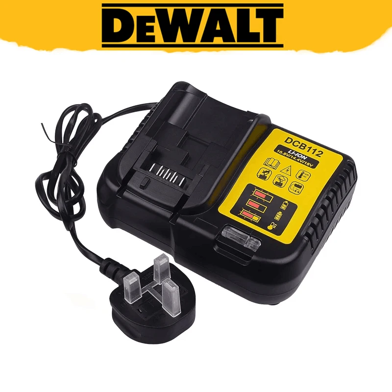 Dewalt Original Battery Charger 20V 4AH 5AH DCB115 DCB118 Fast Charging Charger Lithium Battery