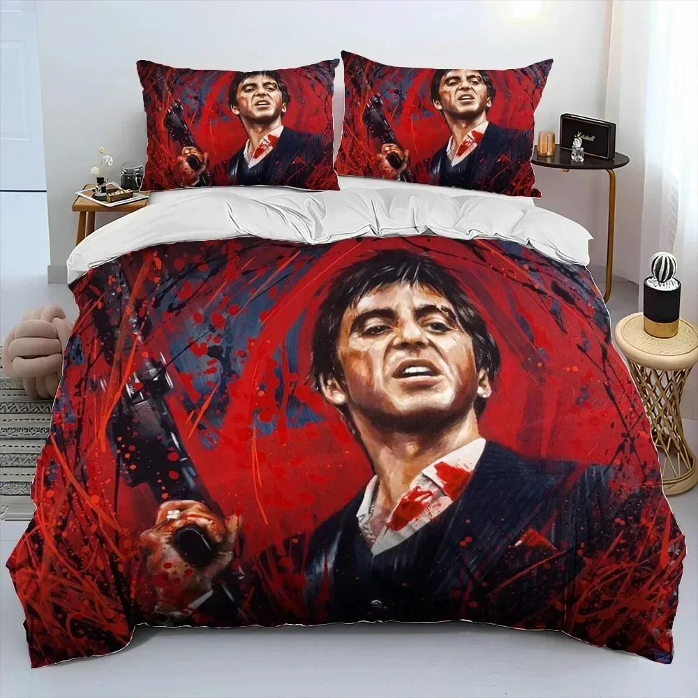 

Movie Scarface Tony Supplies Set Duvet Cover Set Bedding Sets For Adults Bed With Pillowcases No Filling Luxury Birthday Gifts