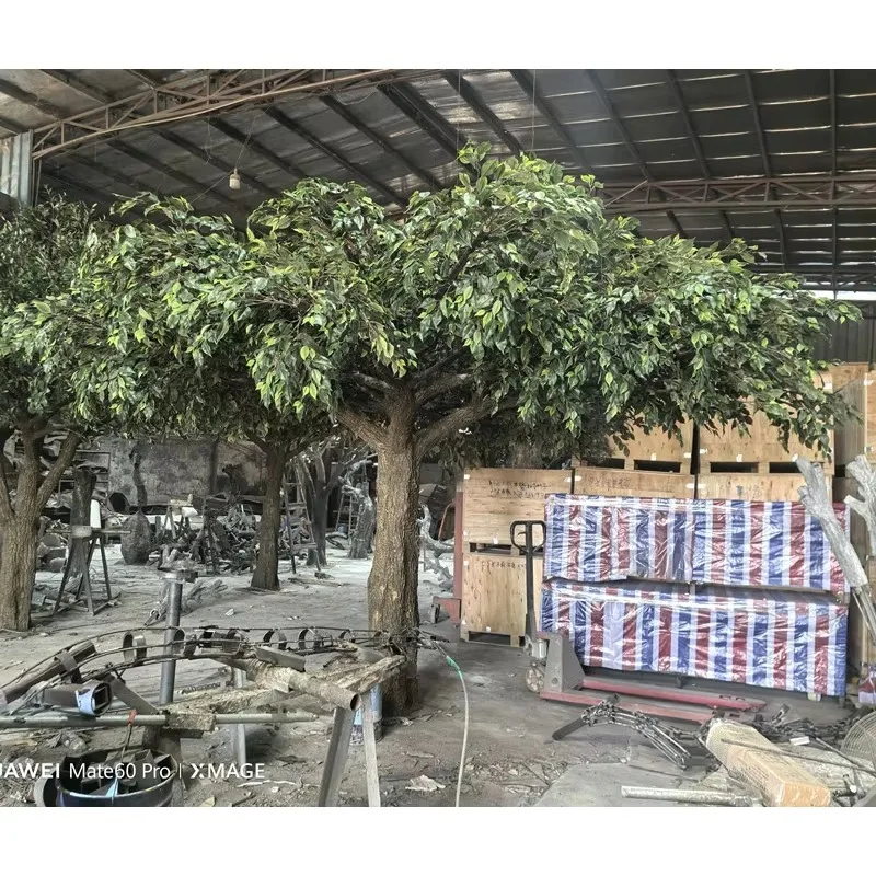 

Устойчивое к ультрафиолетовому излучению Banyan Tree, большое искусственное оливковое дерево для украшения музея