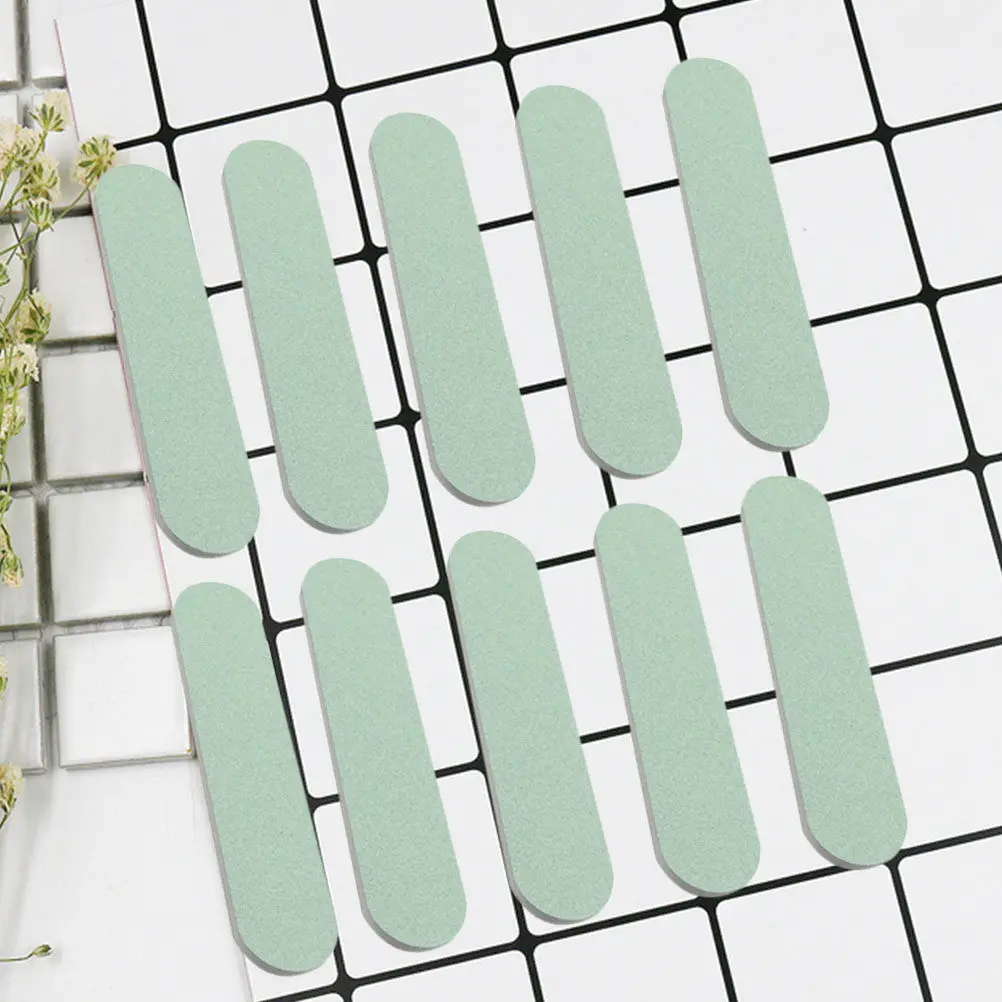 40Pcs Dual-Function Polishing Block White Gray Sponge Nail Buffer File for Professional Home Use Nail Art Wood Craft Polishing