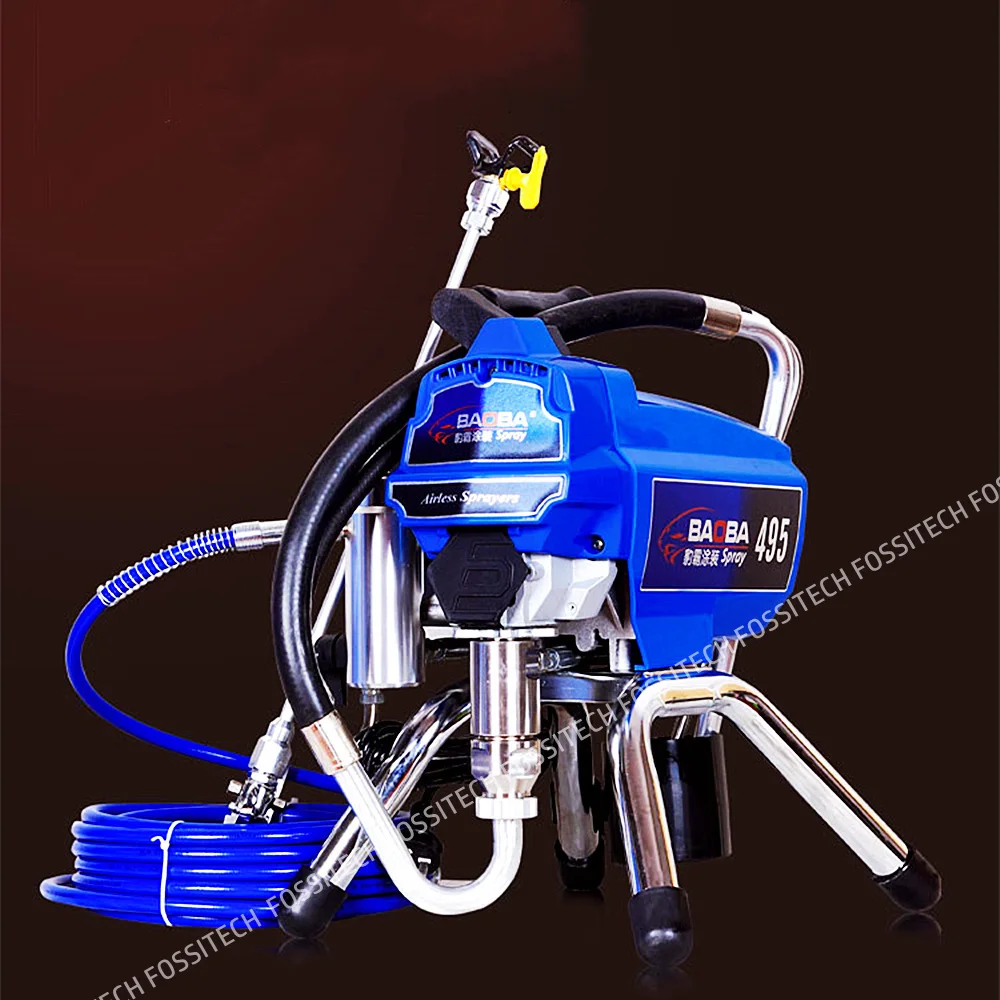 

2.5L 2500W High-power Electric High-pressure Airless Spraying Machine 495 Emulsion Paint Wall Household Sprayer Painting Machine