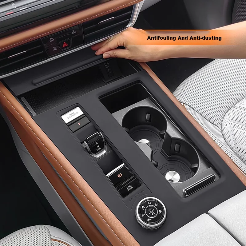 

Для Volkswagen VW Teramont X 2024 2025 автомобильная беспроводная зарядка силиконовая накладка центральное управление зарядное устройство защитная крышка нескользящий коврик