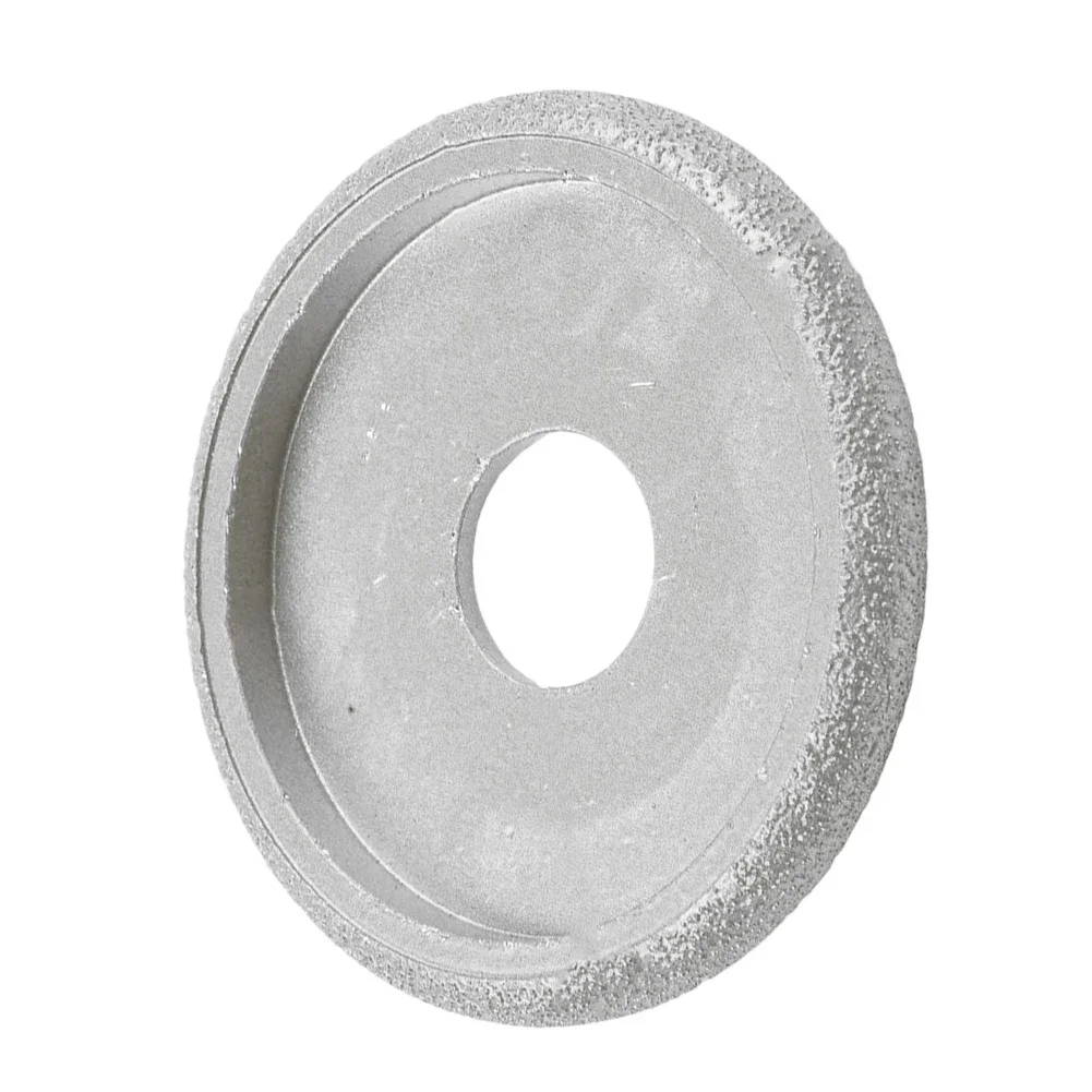 3inch Stone Edging Wheel Round Dry Vacuum Brazed Grinding Wheel Demi-bullnose Granite Tile Ceramic Trimming Grinding Disc