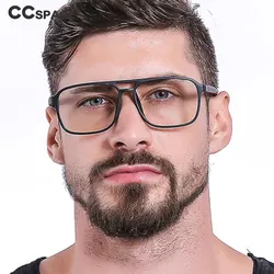 45844 Retro Square Glasses Frames Men Fashion Computer Glasses Customized Prescription Glasses
