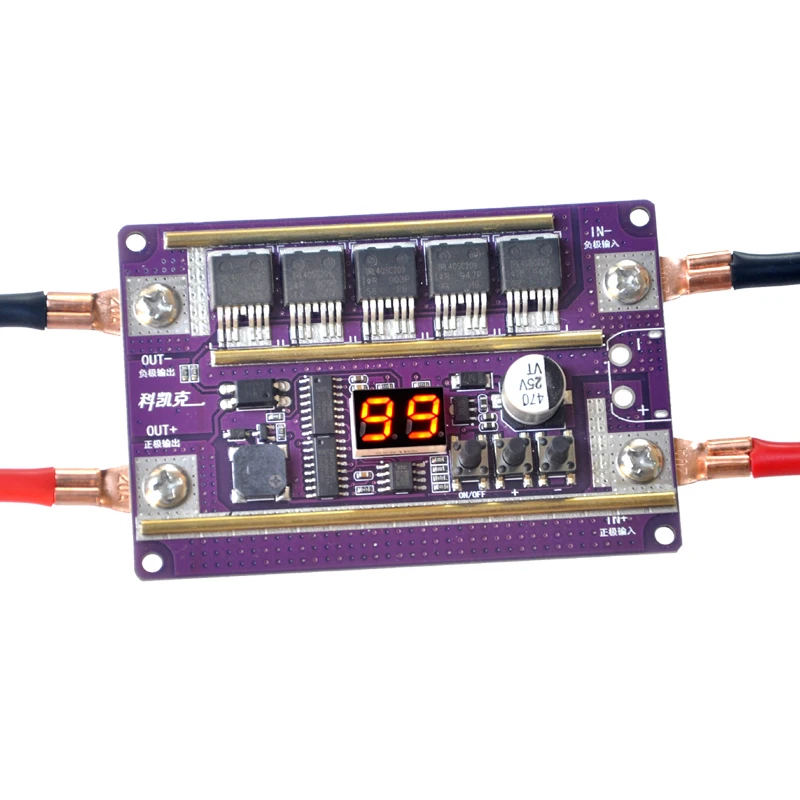 Imagem -06 - Ponto Welding Machine Kit Pcb Placa de Controle Portátil Faça Você Mesmo 99 Gear 12v 18650 Bateria