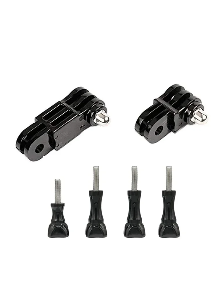 กล้องแอคชั่นทิศทางเดียวกันสามทิศทางแขนปรับ3ยาว1ชุดสกรูสั้นสำหรับ GoPro HERO 11 10 9 SJCAM akaso eken