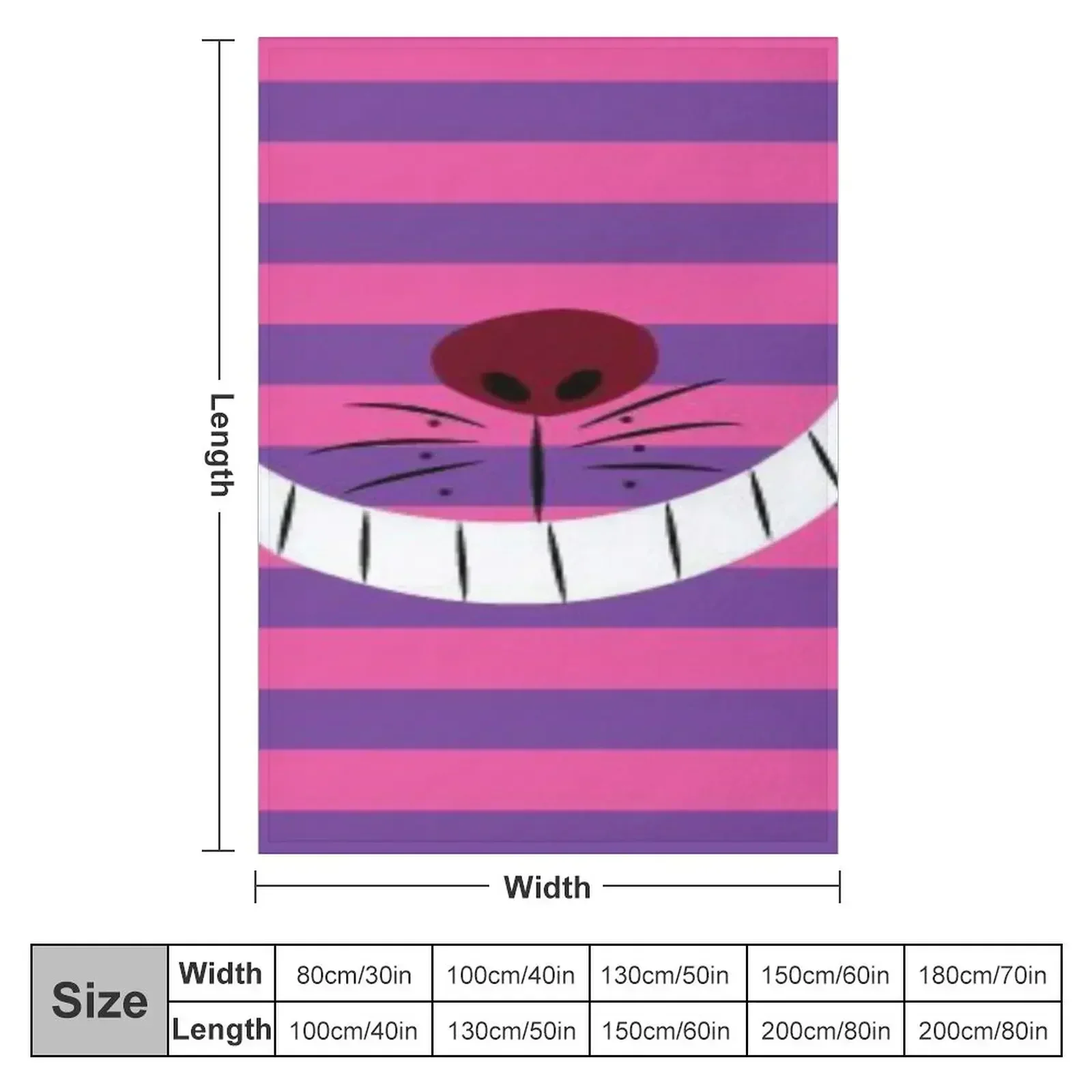 New Big Smile Throw Blanket couch cozy soft plush fuzzy picnic outdoor blanket
