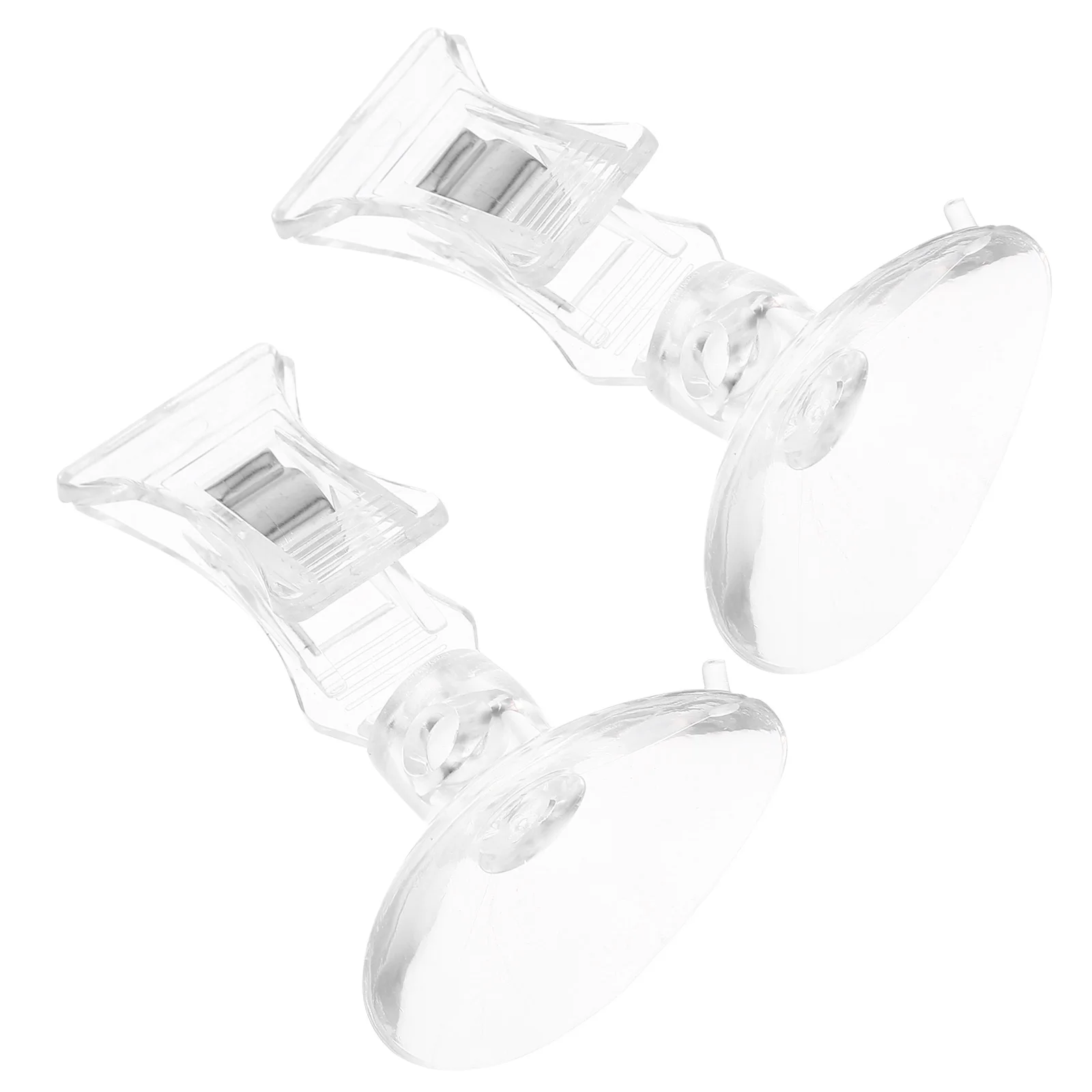 Clip de ventosa de algas marinas, herramienta de alimentación para pecera, soporte para plantas, accesorios para acuario, hojas de algas vegetales, lechuga subacuática, 2 uds.