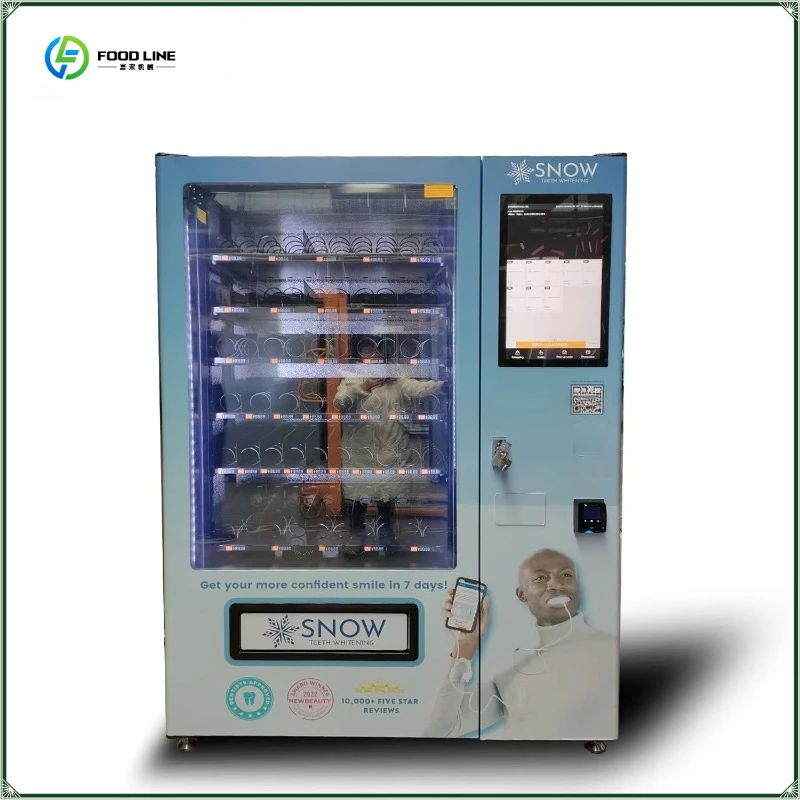

Industrial Large Capacity Vending Machine 60 Channels Snack Drink Cooling Machine for Supermarket Customized