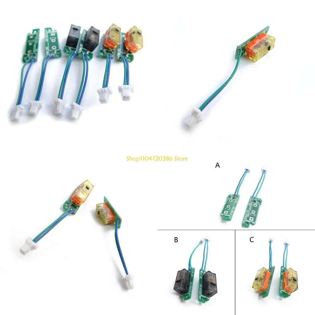 

K0EA для-G900 G903 сменный микропереключатель, кнопка мыши, плата, кабель, запасные части для мыши с кабелем, 2 шт./пара