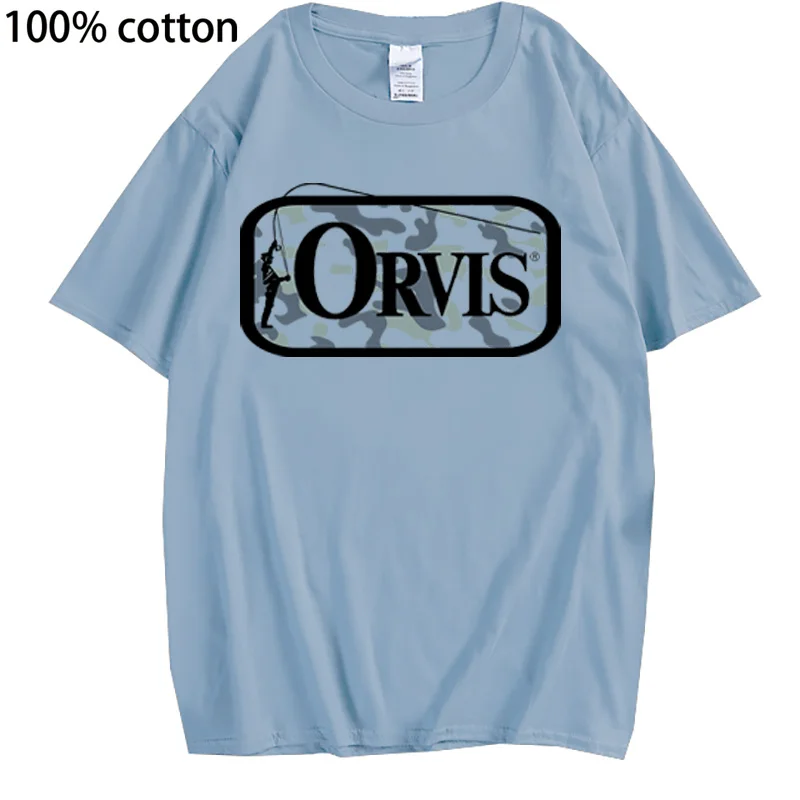 2024 New Fashion Orvis T Shirt Boys Girls Clothes Funny Tops T-shirt Summer Tshirt Teen top y2k fishing clothing hot deals