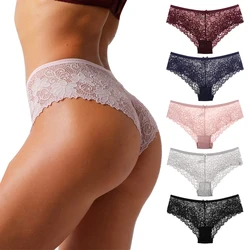 Sexy Lace Panties Women Fashion Cozy Lingerie Tempting Briefs High Quality Women's Underpant Low Waist Intimates Underwear