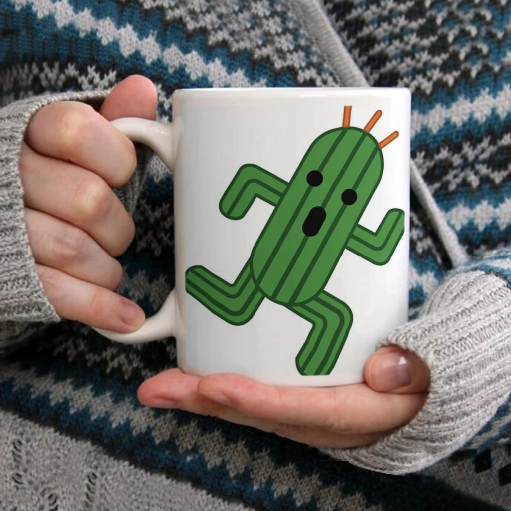 

CactuarCoffee Mug Tea Cup 11oz Coffee Cup Funny Birthday Ceramic Mug Personalized Cup
